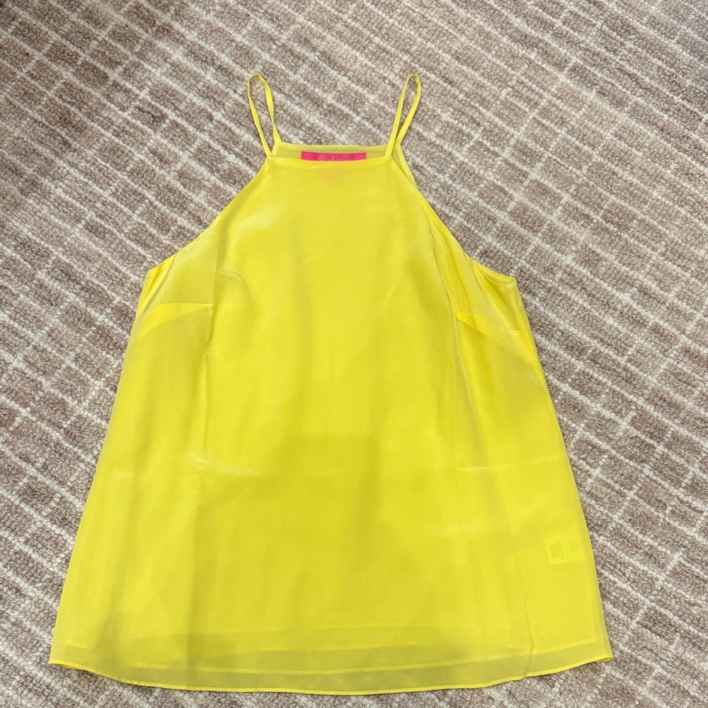 Lilly Pulitzer Vibrant Yellow Camisole